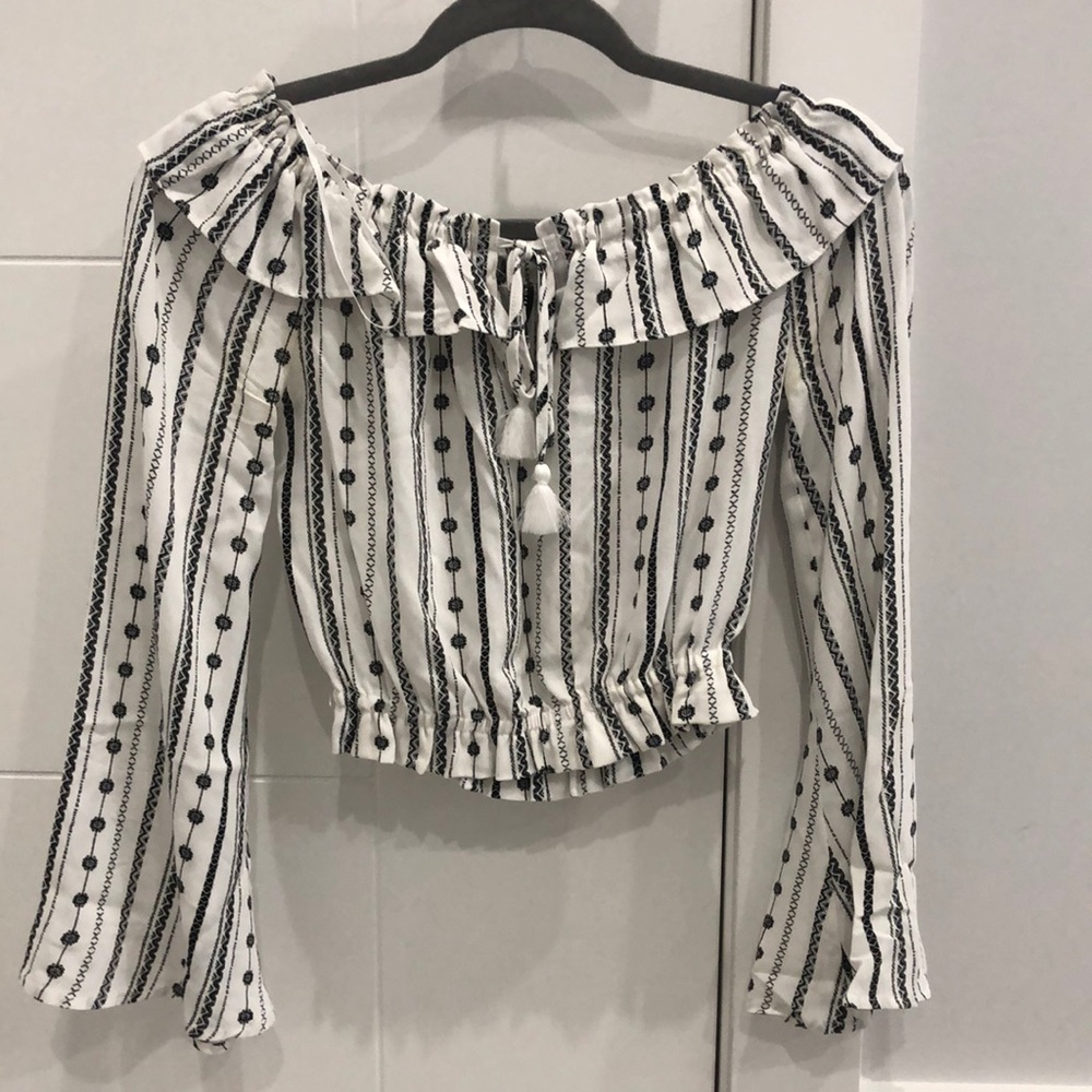 off the shoulder top
